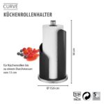 GEFU CURVE STALAK ZA KUHINJSKI PAPIR - Slika 2