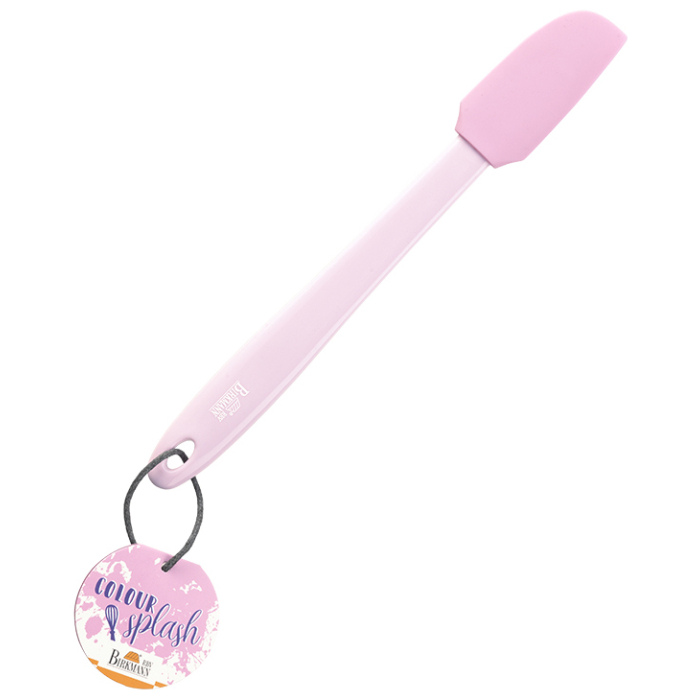 BIRKMANN SILIKONSKA ŠPATULA ZA TIJESTO ROZA 27 CM