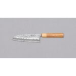 TSUNEHISA SANTOKU NOŽ SHIROGAMI #2 CHERRY 17 CM - Slika 2