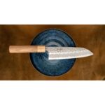 TSUNEHISA SANTOKU NOŽ SHIROGAMI #2 CHERRY 17 CM - Slika 5