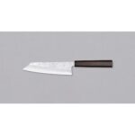 HATSUKOKORO GINREI BUNKA NOŽ GINSANKO NASHIJI EBONY 17,5 CM - Slika 2