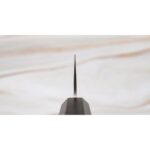 HATSUKOKORO GINREI BUNKA NOŽ GINSANKO NASHIJI EBONY 17,5 CM - Slika 3