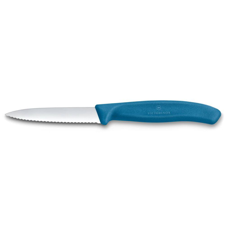 VICTORINOX NOŽIĆ SA NAZUBLJENOM OŠTRICOM PLAVI