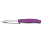 VICTORINOX NOŽIĆ S NAZUBLJENOM OŠTRICOM LJUBIČASTI