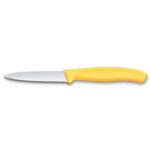 VICTORINOX NOŽIĆ SA NAZUBLJENOM OŠTRICOM ŽUTI