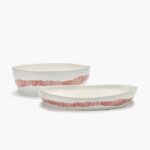 SERAX FEAST PLITKA ZDJELA ZA POSLUŽIVANJE M 36 × 36 CM – GLAZIRANA KAMENINA, DIZAJN YOTAM OTTOLENGHI