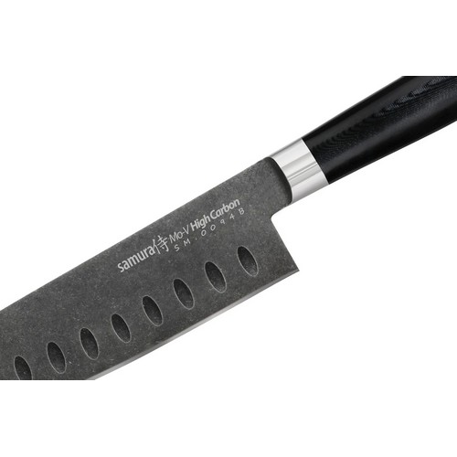 Samura Mo-V Santoku Stonewash nož