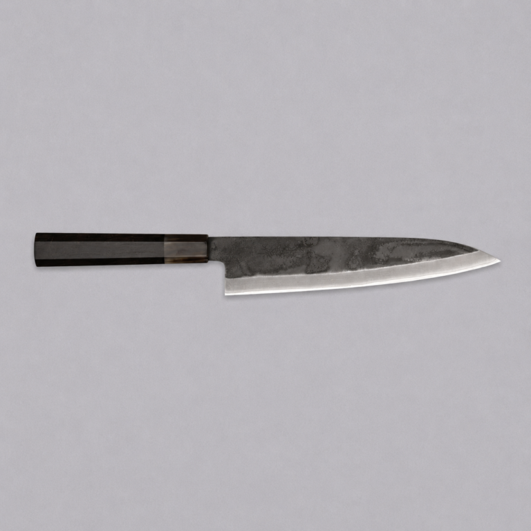 ZDP-189 Gyuto Black japanski nož 210 mm s drškom od ebanovine i svijetlog bivoljeg roga