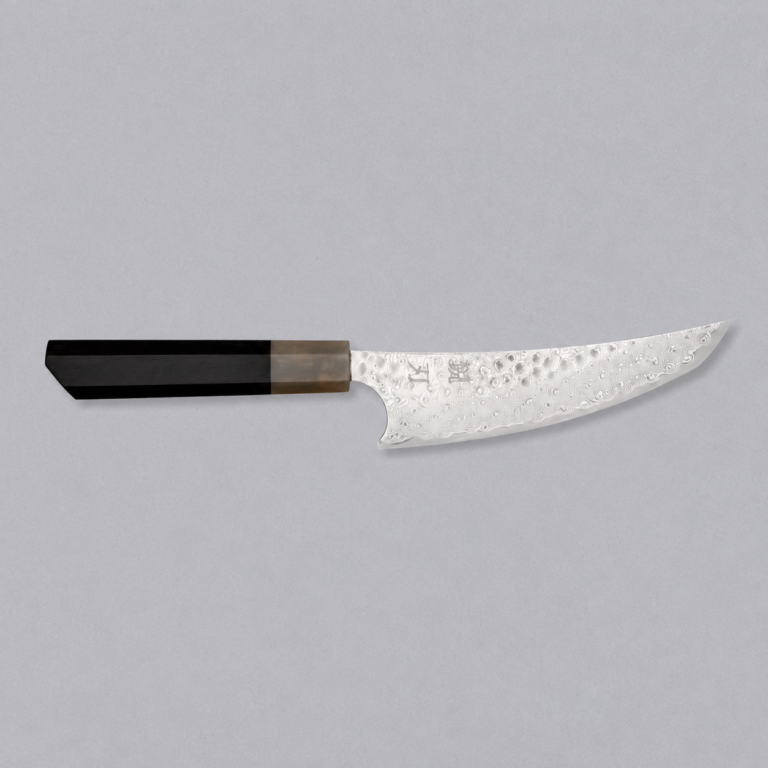 Bear Claw kuharski nož SG2 155 mm s damastnom oštricom i osmerokutnom drškom od ebenovine