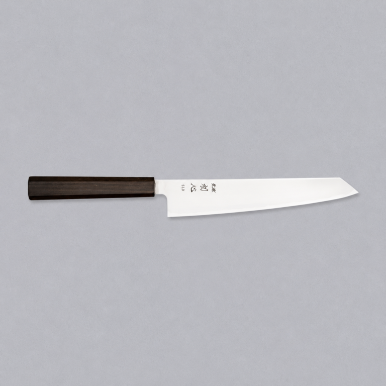 Hatsukokoro Hikari Kiri-Gyuto SLD 205 mm sa satenskom oštricom, K-tip vrhom i osmerokutnom drškom od bubinga drva