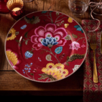 PIP STUDIO BLOOMING TALES FANTASY DARK RED TANJUR 32 CM - Slika 2