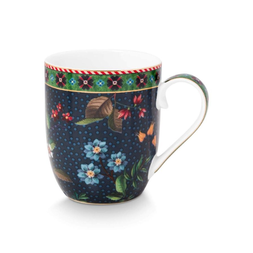 Pip Studio Berry Blues Blue mala šalica za čaj i kavu od porculana, zapremnine 200 ml