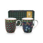 Pip Studio Berry Blues Blue set šalica za čaj i kavu, zapremnine 200 ml po šalici
